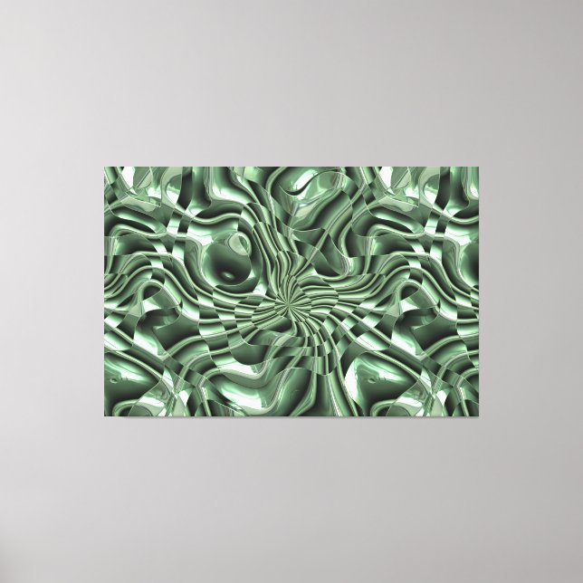 Quantum Weave 2 Canvas Print (Front)
