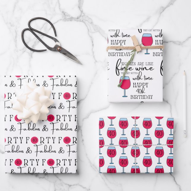 Quarante et fabuleux feuilles d'enveloppement d'an (Recto)