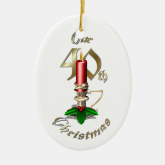 Quarantième ornement marié de Noël