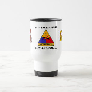 quarantième TASSE BLINDÉE de BATAILLON d'INGÉNI
