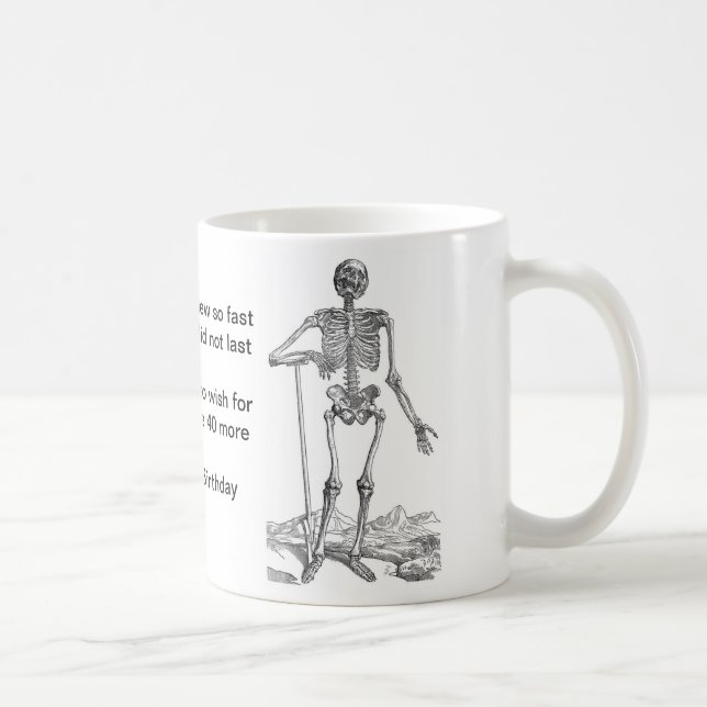 Quarantième tasse sinistre d'anniversaire (Droite)