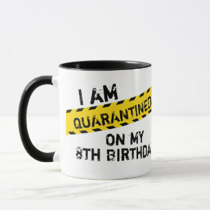 Quarantine Birthday Party, Virtual Birthday Party Mug