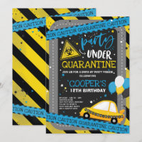 Quarantine Drive-By Birthday Party Parade