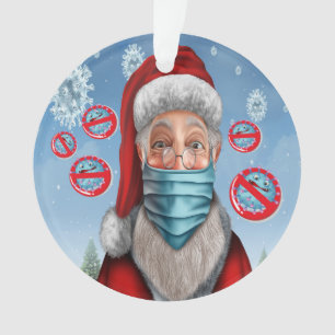 Quarantine Humour - See Back... Ornament