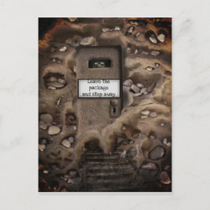 QUARANTINE TROLL FUNNY ISOLATION by Jetpackcorps Postcard