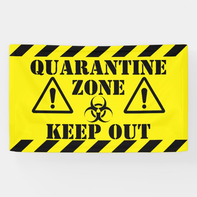 Quarantine Zone Banner (Horizontal)