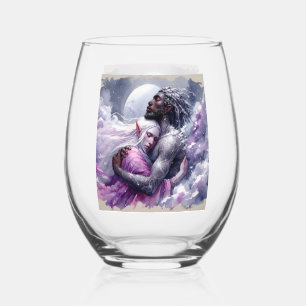 Quaraun & BoomFuzzy - Embrace Stemless Wine Glass