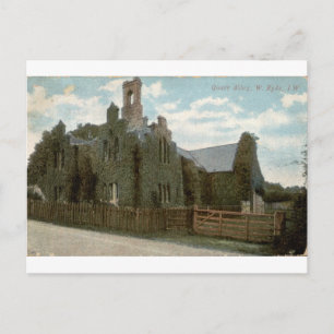 Quarr Abbey Isle of Wight Vintage View Postcard