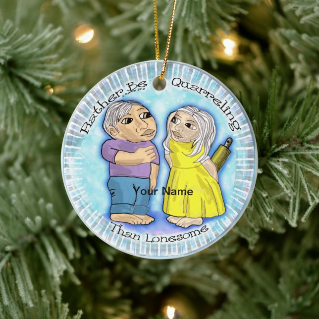 Quarreling or Lonesome ornament  (Tree)