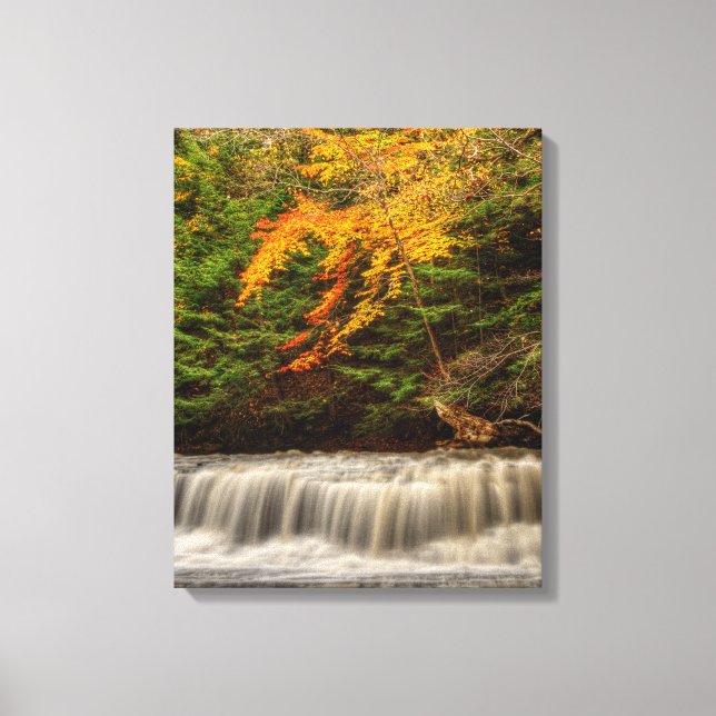Quarry Rcok Falls Canvas Print (Front)