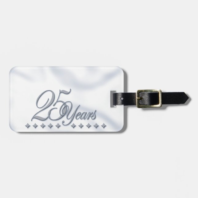 Quarter Century! Luggage Tag (Front Horizontal)