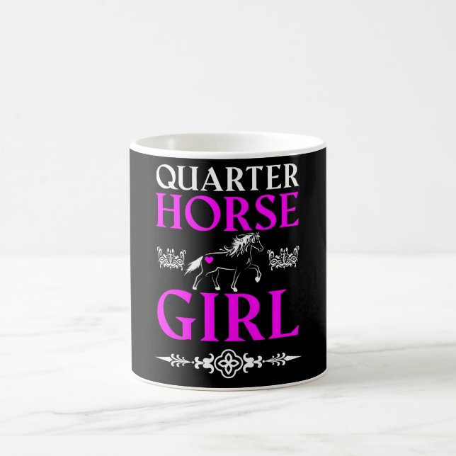 Quarter Horse Girl   Coffee Mug (Center)