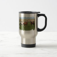 Quarter Horse Herd Stainless Travel Mug
