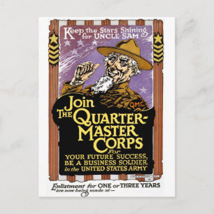 Quarter Master Postcard