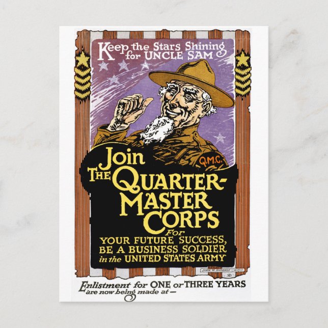 Quarter Master Postcard (Front)