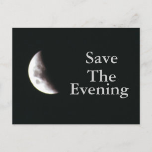 Quarter Moon Postcard
