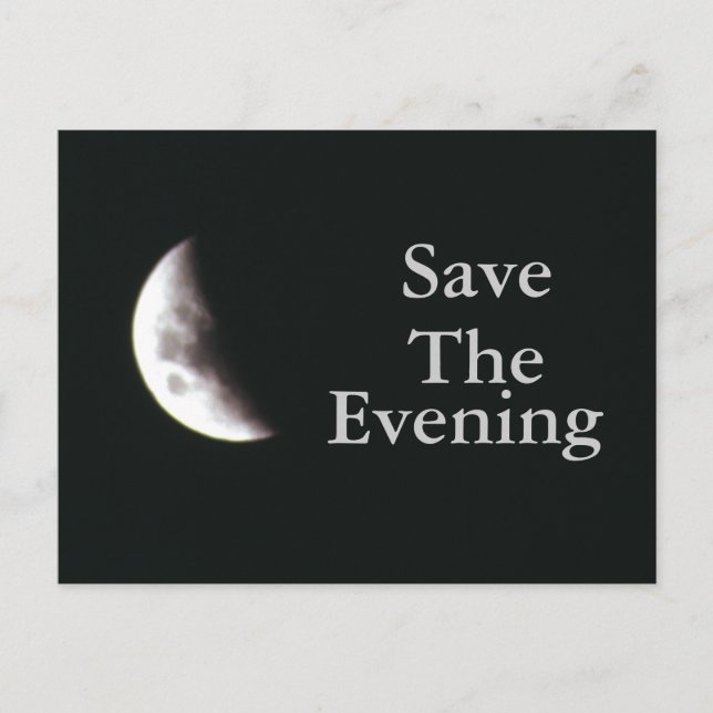 Quarter Moon Postcard (Front)
