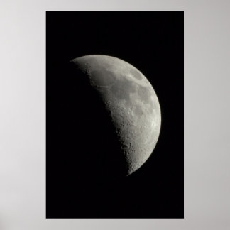 Quarter Moon Poster