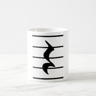 quarter rest coffee mug