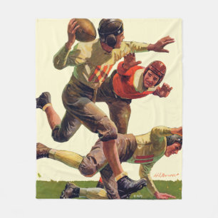 Quarterback Pass Fleece Blanket