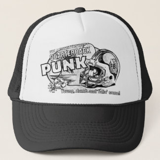 'Quarterback Punk' mesh truckers hat