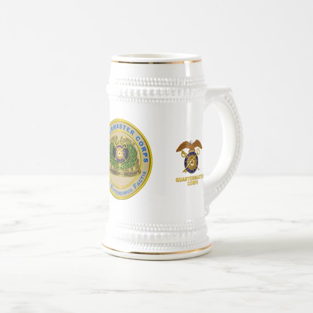  Quartermaster Corps   Beer Stein (Front Right)