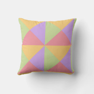 Quarters Reversible Throw Pillow