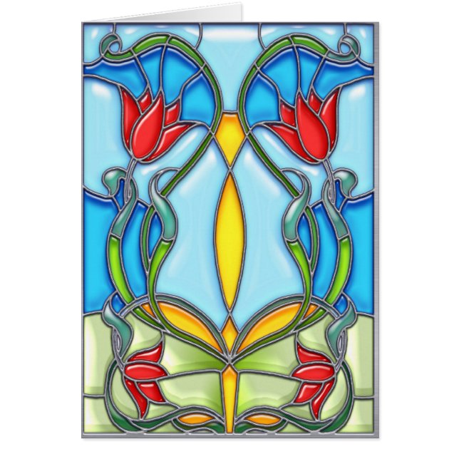 Quartet des tulipes rouges (Devant)