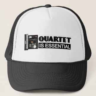 QUARTET IS ESSENTIAL TRUCKER HAT