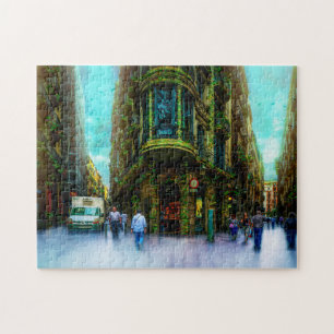 Quartier gothique de Barcelone. Jigsaw Puzzle