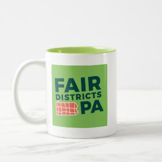 Quartiers équitables PA Mug w Green Interior