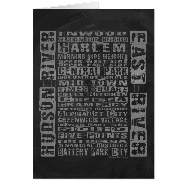 Quartiers NYC Gris (Devant)