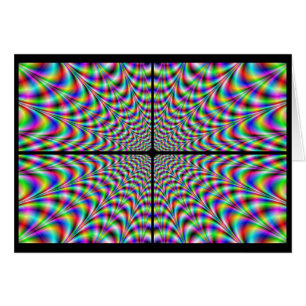 quarts de cercle de chaos (illusion optique)