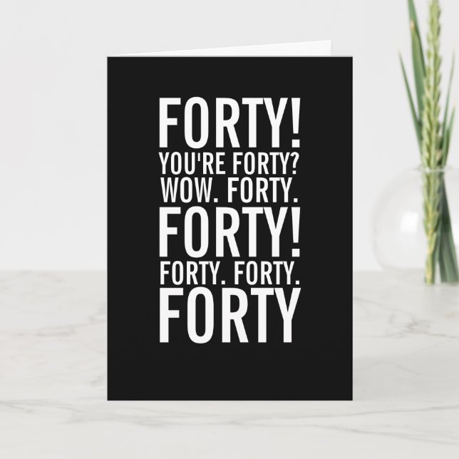 Quarty Funny Obtenir la carte d'anniversaire (Devant)