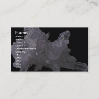 Quartz Business Card