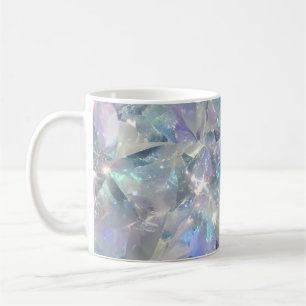Quartz Crystal Sparkly Pattern Coffee Mug