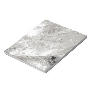 quartz crystal zen love healing stone sparkles notepad