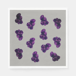 Quartz Purple Amethyst  Paper Napkin