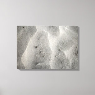 Quartz Sand Stretched Canvas Print