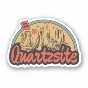 Quartzsite, Autocollant Arizona