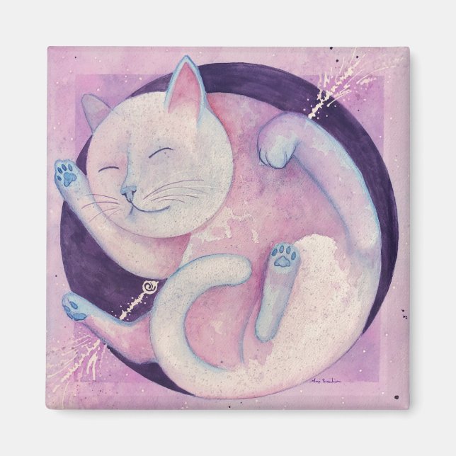 Quasar Cat Magnet (Front)