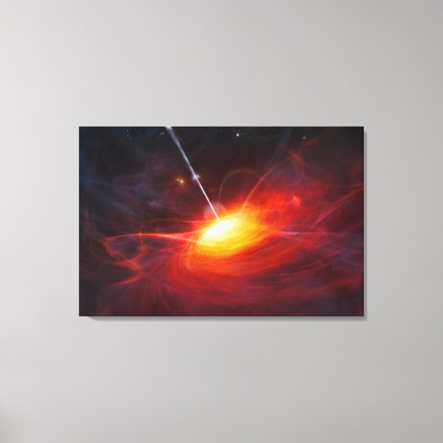 Quasars. Canvas Print (Front)