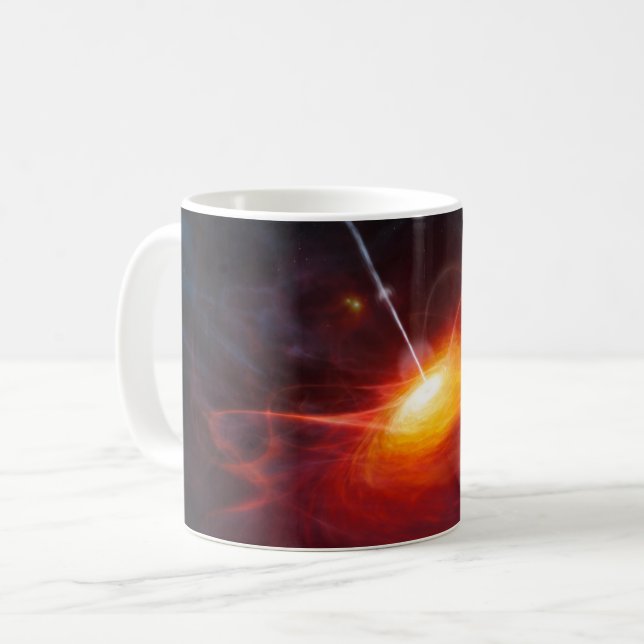 Quasars. Coffee Mug (Front Left)