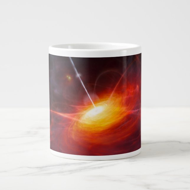 Quasars. Large Coffee Mug (Front)