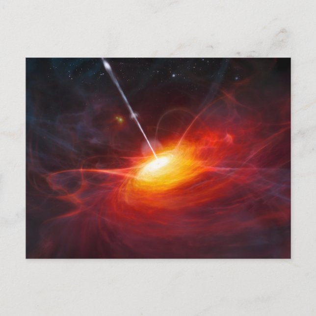 Quasars. Postcard (Front)