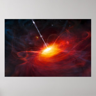 Quasars. Poster