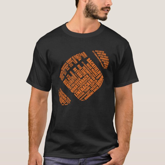 Quaterback Sneak AMERICAN FOOTBALL T-Shirt (Front)