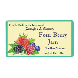 Quatre confitures de Berry ou des réserves de pot 