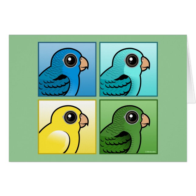 Quatre couleur Linnies (Devant horizontal)