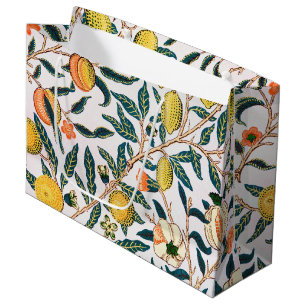 Quatre Fruits, William Morris Grand Sac Cadeau